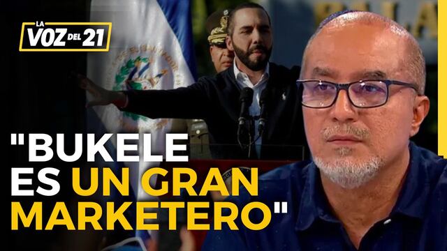 Jose Luis Pérez Guadalupe: “Nayib Bukele es un gran marketero”
