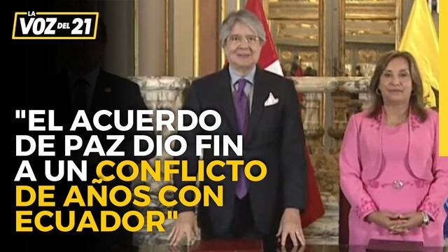 Roberto Chiabra: “El Acuerdo de Paz dio fin a un conflicto de años con Ecuador”