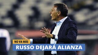 Alianza Lima: Miguel Ángel Russo dejará de ser técnico blanquiazul