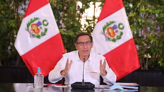 Vizcarra anuncia bono para personal de la PNP, las FF.AA. y del INPE