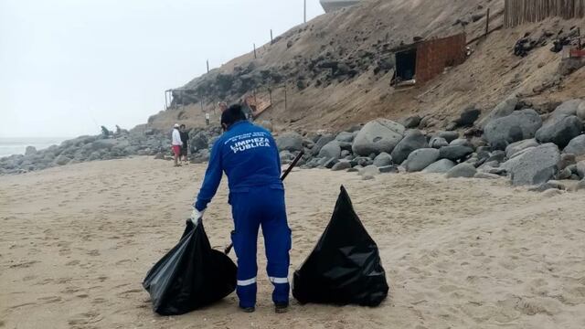 Punta Negra: Recogen más de cuatro toneladas de basura de las playas del distrito