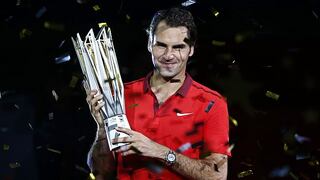 Roger Federer ganó el título del Masters de Shanghái