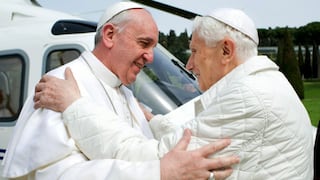 FOTOS: El encuentro histórico entre Francisco y Benedicto XVI