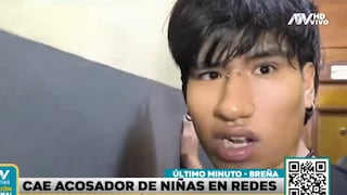 Cae depravado en Breña: Sujeto acosaba a una menor de 13 años y usaba redes sociales [VIDEO]