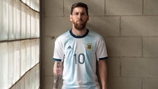 Lionel Messi lució nueva camiseta de Argentina para la Copa América 2019