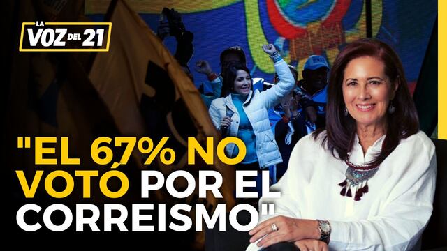 Julia Helena Carrillo sobre elecciones en Ecuador: “El 67% no votó por el correísmo”