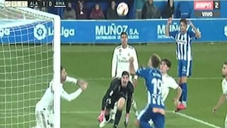 El agónico gol deAlavés que sepultó al Real Madrid en LaLiga [VIDEO]