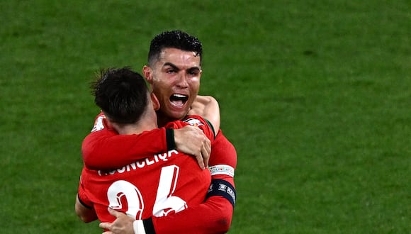 Portugal derrotó 2-1 a República Checa en la Eurocopa. (Foto: AFP)