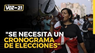 Álvaro Henzler de Coalición Ciudadana ante protestas: “Se necesita un cronograma de elecciones”