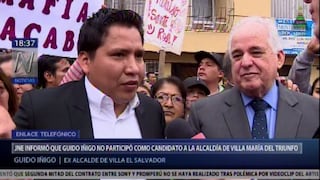 Guido Iñigo: “El JNE ha cometido una injusticia conmigo” | VIDEO