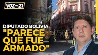 José Carlos Gutiérrez diputado boliviano sobre asonada de golpe de estado: “Parece que todo fue armado”
