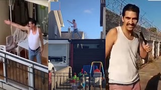 Se disfrazó de Freddie Mercury para deleitar a sus vecinos desde su balcón en cuarentena [VIDEOS]