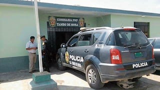 Ica: Delincuente fuga de la comisaría de Tambo de Mora en Chincha