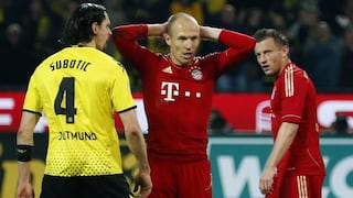 Bayern cae en 'final’ con el Dortmund