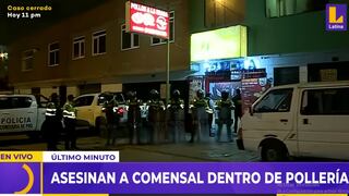 Los Olivos: Un muerto y dos heridos deja ataque a balazos de sicario en pollería de la zona de Pro