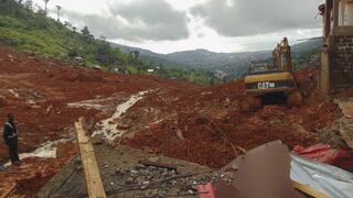 Sierra Leona: Al menos 105 niños han muerto tras alud que cayó por inundaciones [FOTOS]