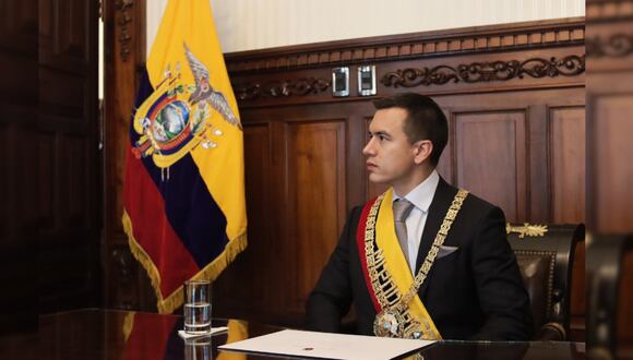 Presidente de Ecuador, Daniel Noboa.
