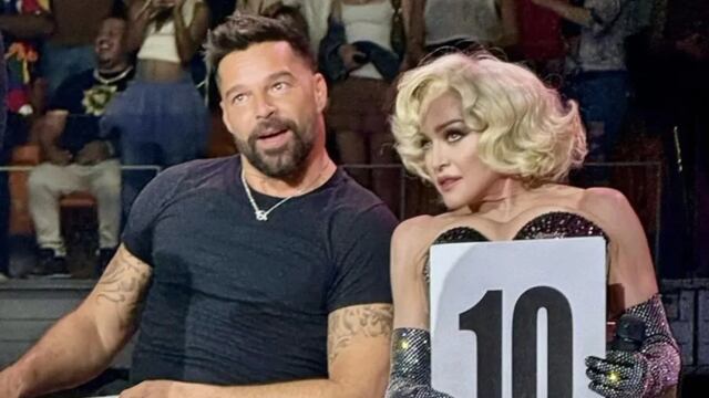 Ricky Martin sorprende al aparecer en el último concierto del tour de Madonna | VIDEO