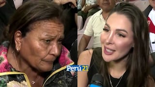 Doña Peta y Ana Paula Consorte se lucen juntas en el estadio alentando a Paolo Guerrero
