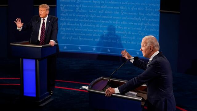 Micrófonos serán silenciados en el debate para frenar interrupciones entre Trump y Biden