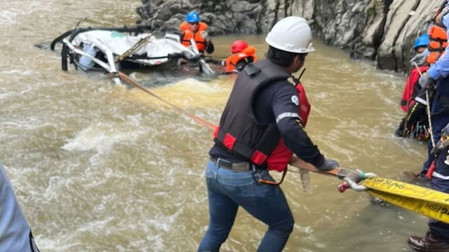 Tragedia en Huánuco: tres fallecidos tras despiste de camioneta al río Huallaga