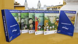 Municipalidad de Lima presentó 'Lima Lee', su nueva colección de lectura infantil