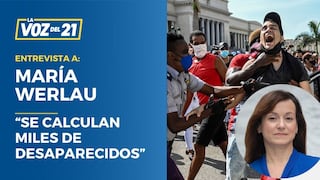 María Werlau sobre represión en Cuba: “Se calculan miles de desaparecidos”