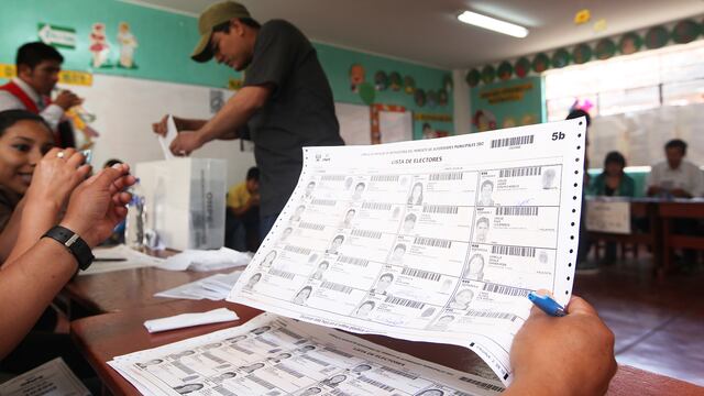 Más de 23 millones de peruanos votarán en elecciones regionales y municipales 2018