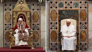 Papa Francisco cambió trono de oro vaticano
