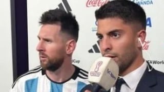 Lo que originó el “qué mirás, bobo” de Messi: periodista contó lo que no se vio del hecho