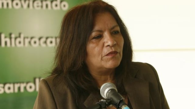 Renuncia presidenta de Perupetro