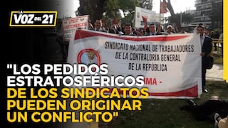 Ricardo Herrera: “Los pedidos estratosféricos de los sindicatos pueden originar un conflicto”