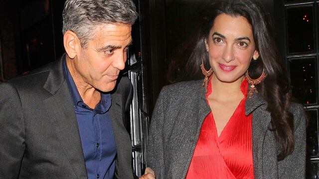 George Clooney y la abogada Amal Alamuddin planean casarse en Italia