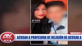 ¡Indignante! Profesora de religión fue separada por besar y acosar a su alumno