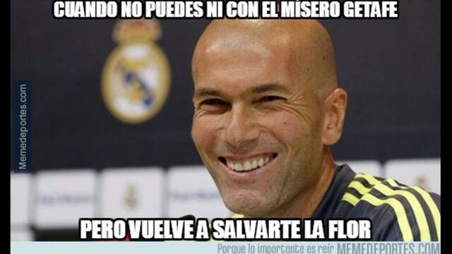 Estos son los divertidos memes de la victoria del Real Madrid sobre el Getafe [FOTOS]