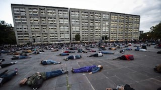 Sobrevivientes conmemoran 50 años de la masacre de Tlatelolco [FOTOS]