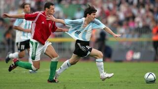 Un inicio turbulento: 17 años del debut de Lionel Messi con la selección argentina