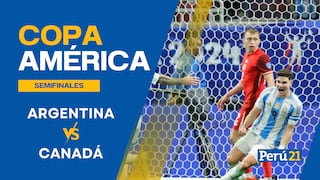 Argentina vs Canadá EN VIVO: Link, hora y fecha de la primera semifinal de la Copa América