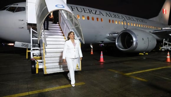Boluarte se ausentará del país entre el 17 y el 21 de setiembre. Será su segundo viaje al extranjero desde que asumió el mando. (Foto: Presidencia de la República).
