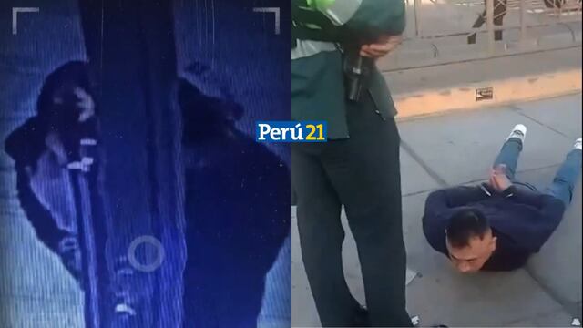 Frustran asalto a edificio de San Isidro: Cae un hampón, pero fuga una mujer que era su cómplice (VIDEO)