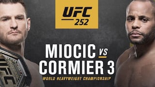 UFC 252: Miocic vs. Cormier EN VIVO ONLINE vía ESPN desde Las Vegas
