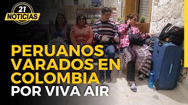 Peruanos varados en Colombia por VIVA AIR