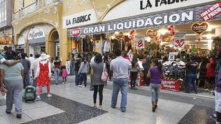 Sunat fiscaliza 1,000 establecimientos en galerías de Lima y Jesús María