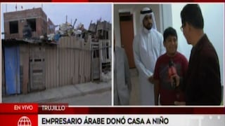 Mira el antes y el después de la casa que el empresario árabe le regaló al niño de Trujillo [VIDEO]