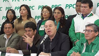 PPC pide a Villarán buscar nuevos consensos para garantizar gobernabilidad