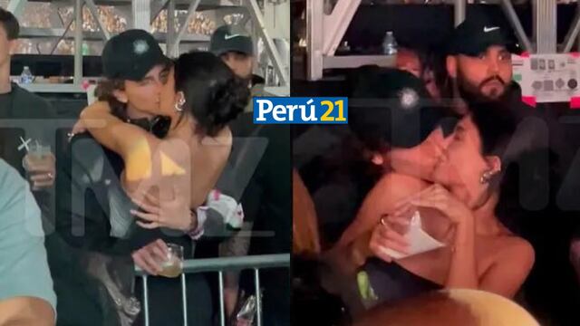 ¿Confirman su relación? Kylie Jenner y Timothée Chalamet son captados besándose apasionadamente en público 