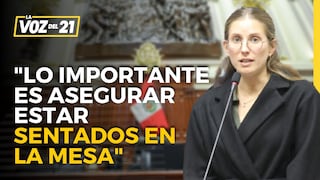 Adriana Tudela: “Lo importante es asegurar estar nuevamente sentados en la Mesa Directiva”