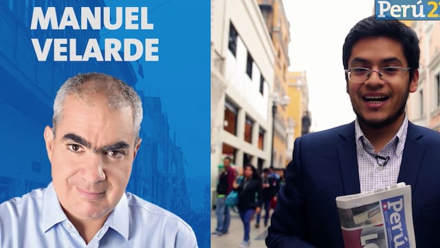 Manuel Velarde, candidato a la Alcaldía de Lima de Siempre Unidos
