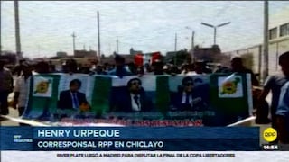Decenas de personas en Lambayeque celebran detención preliminar de Edwin Oviedo [VIDEO]