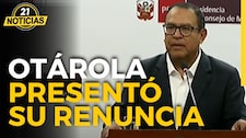 Alberto Otárola presenta su renuncia tras difusión de audios